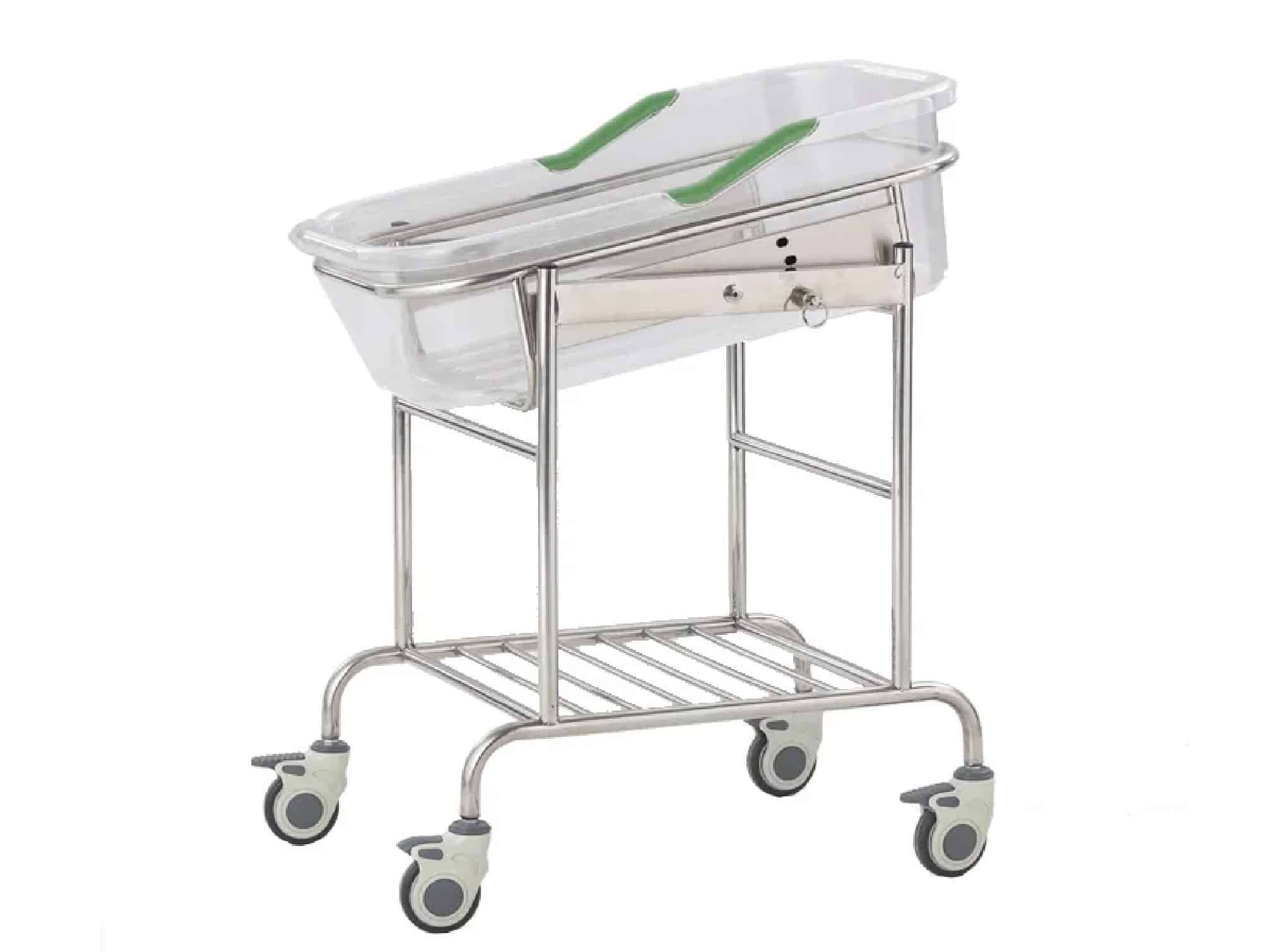Brancard inox avec roues