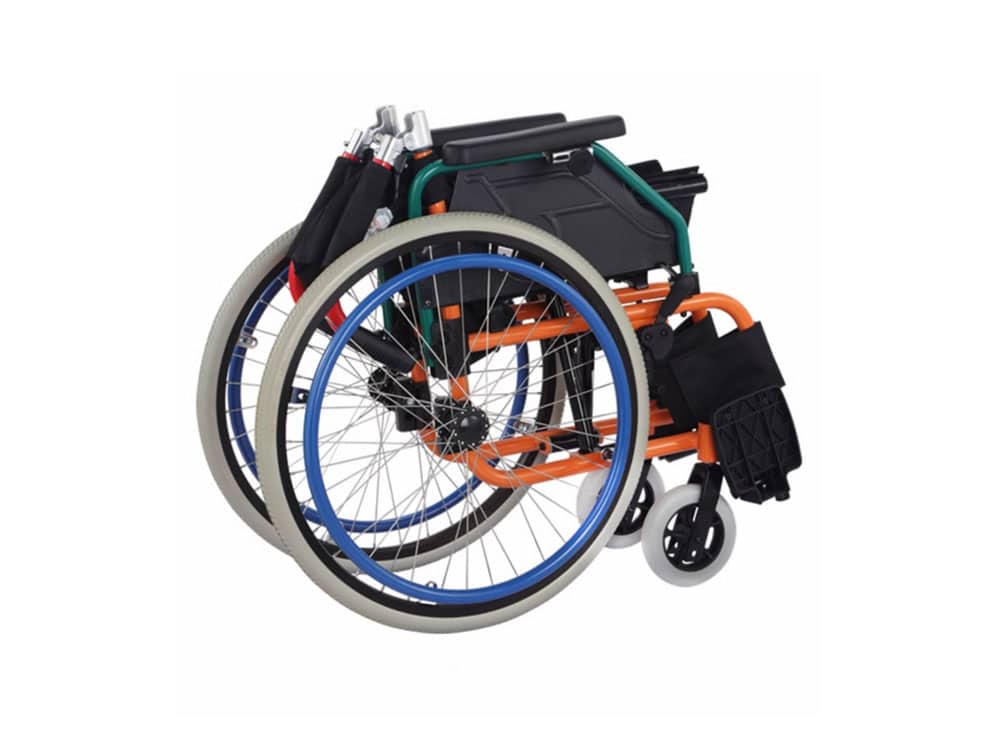 Fauteuil roulant aluminium couleurs