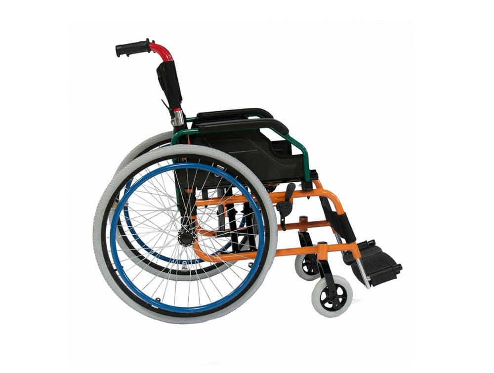 Fauteuil roulant aluminium couleurs