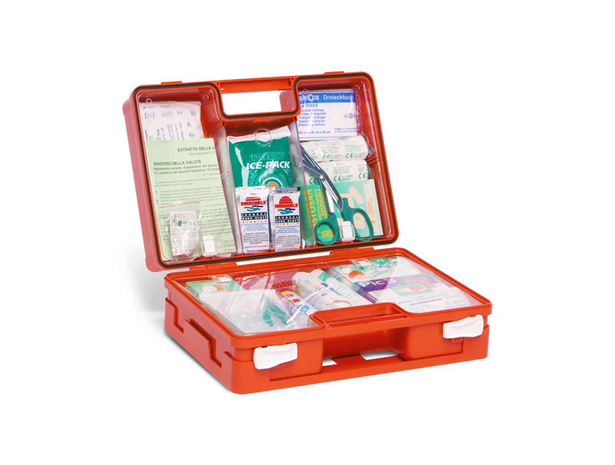 Boîte de secours vide