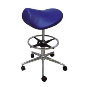 Tabouret à assise ergonomique