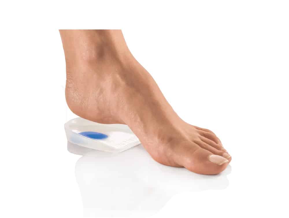 Talonnettes en silicone pour épines calcanéenne