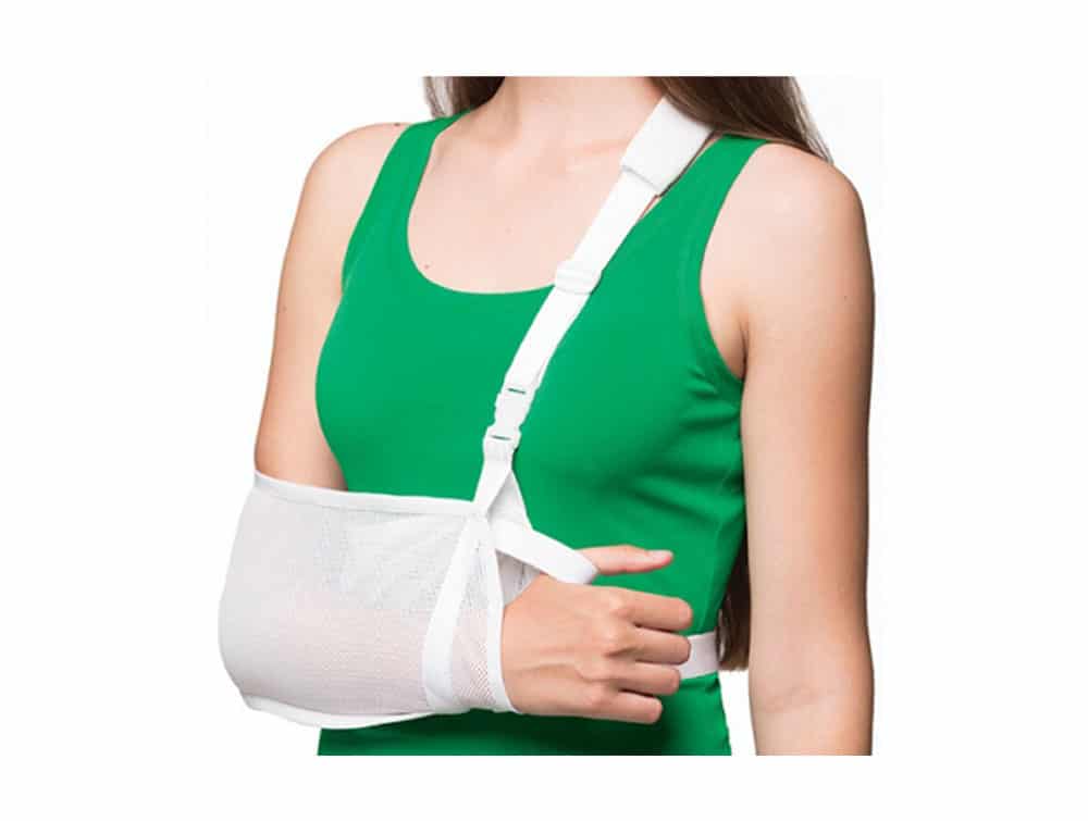 Écharpe en maille Soutien du bras