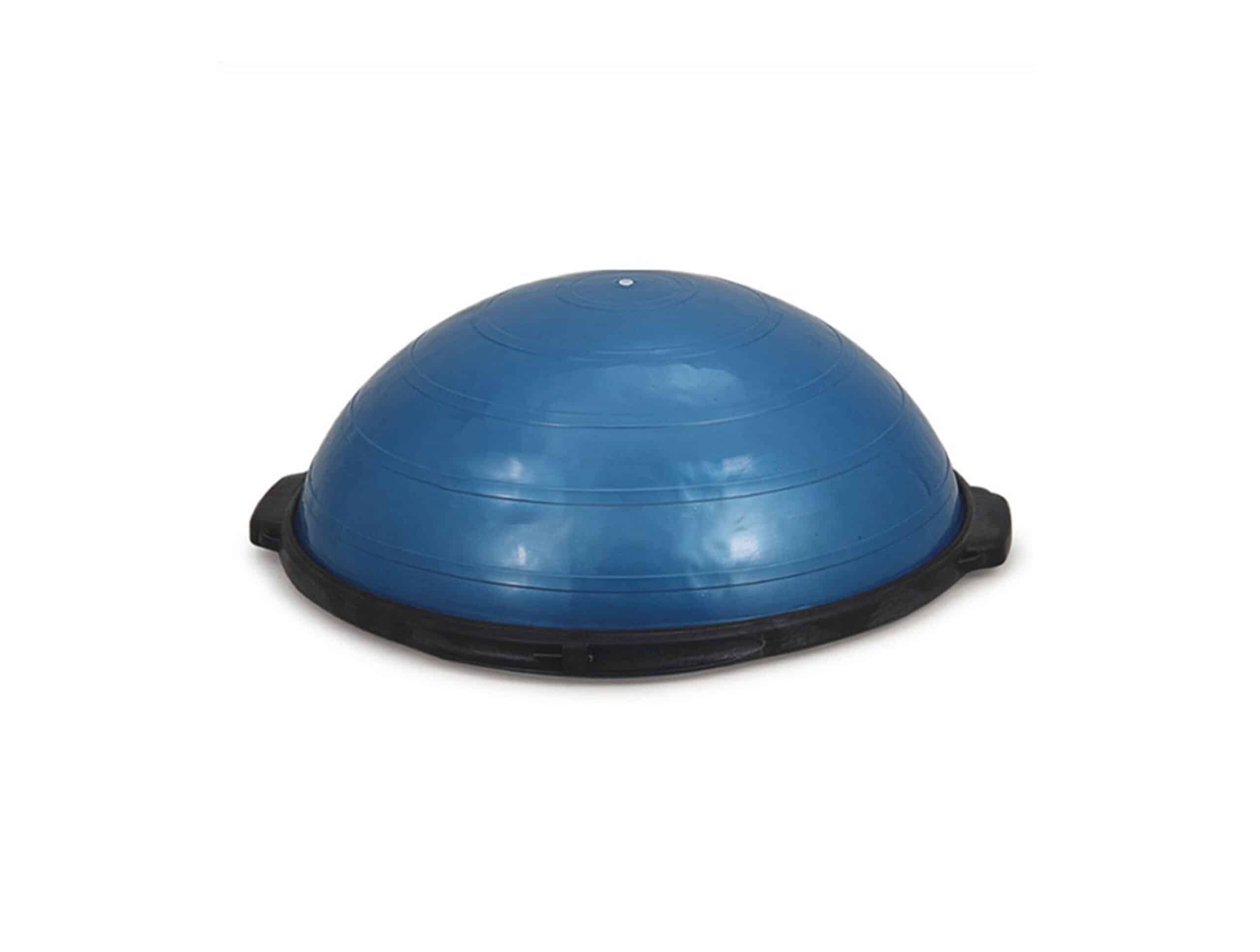 Coussin d'équilibre gonflable bleu