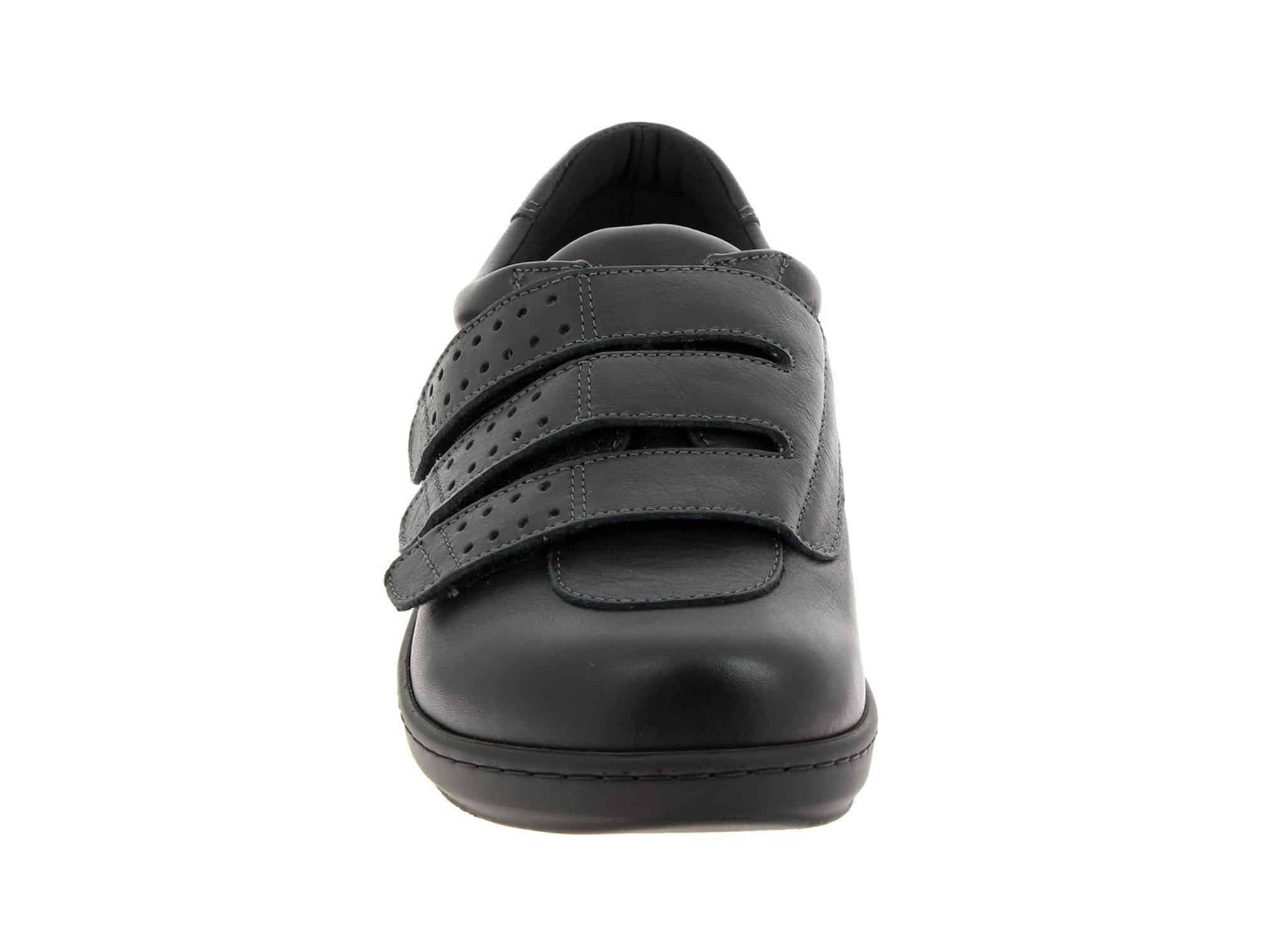 Chaussure pour diabétique cuir - homme et femme Aquitaine Noir