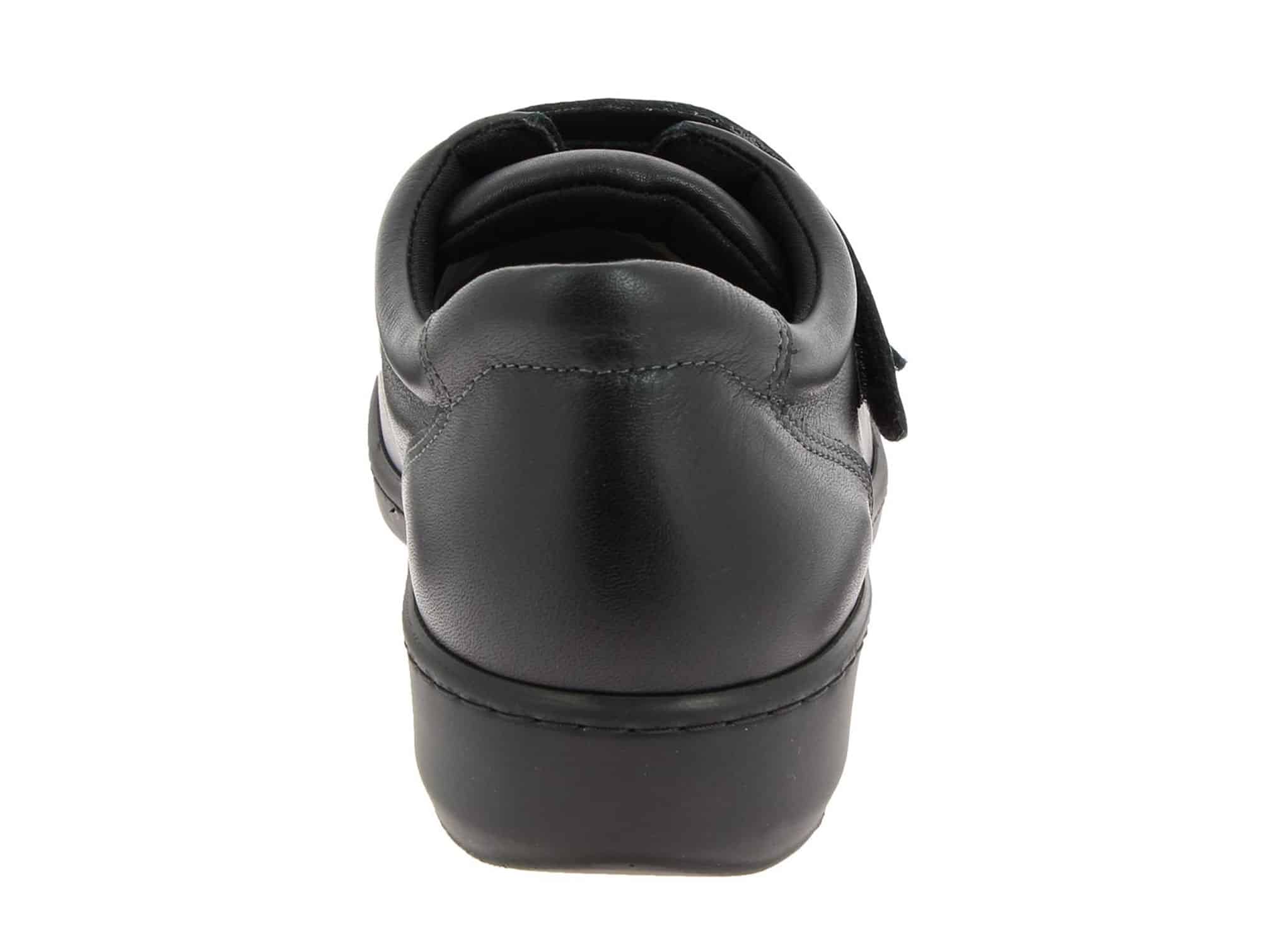 Chaussure pour diabétique cuir - homme et femme Aquitaine Noir
