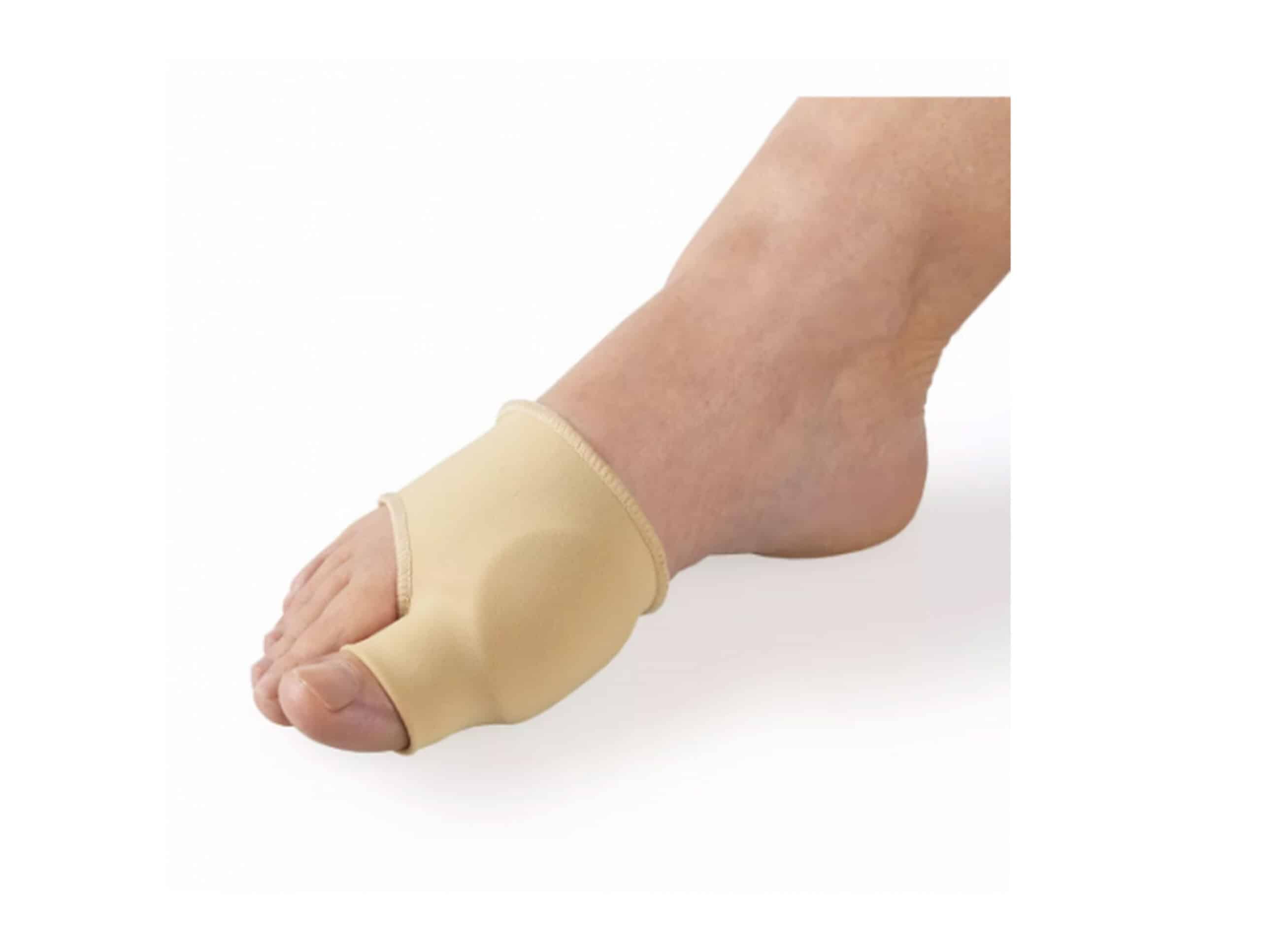 Coussin plantaire et protecteur hallux valgus en chausson (à l'unité)