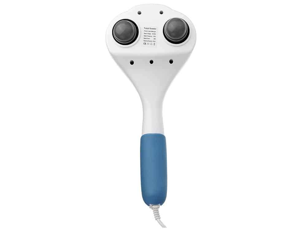 Vibromasseur électrique à double tête