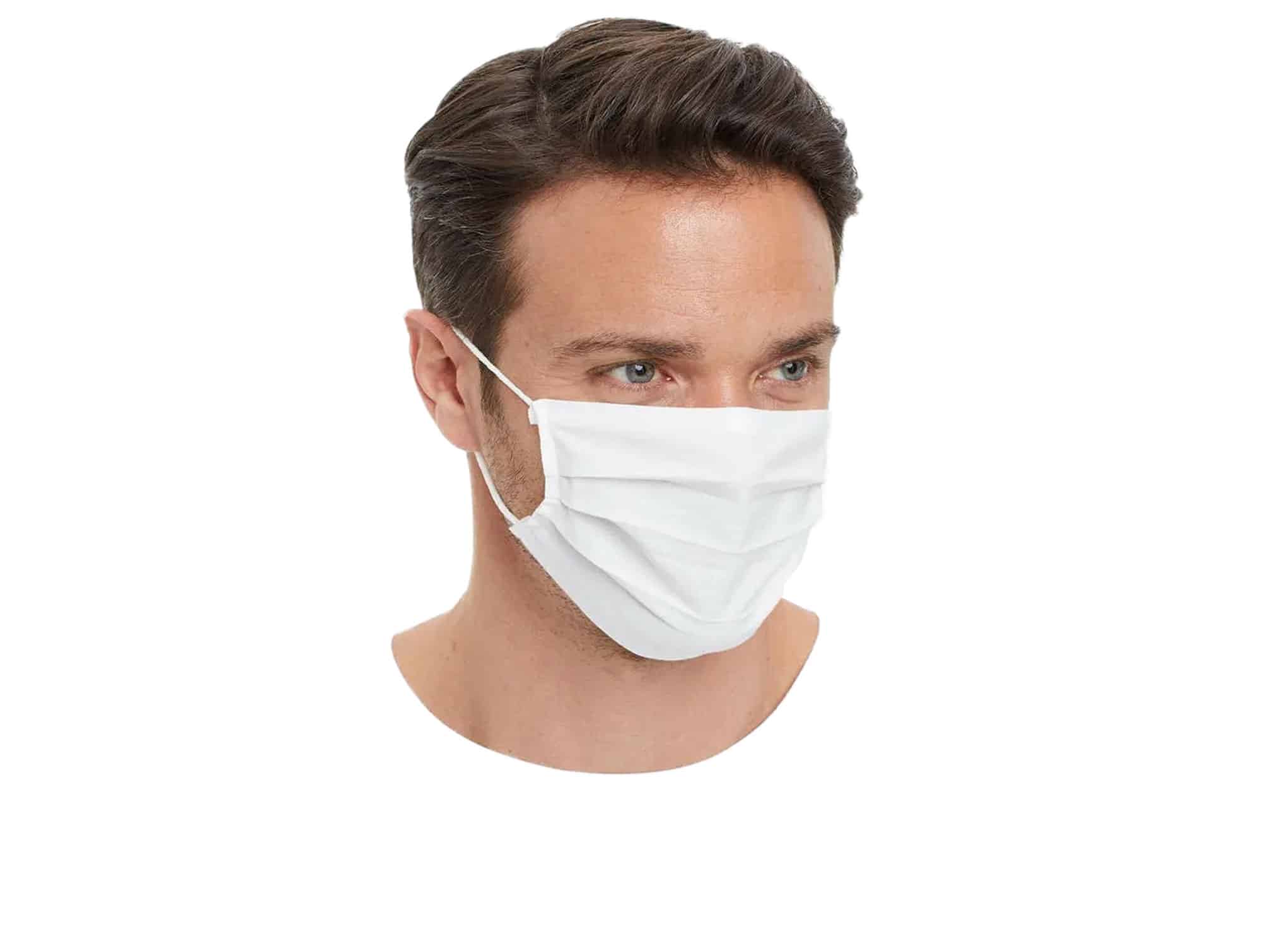Masque de protection à 3 plis tissé