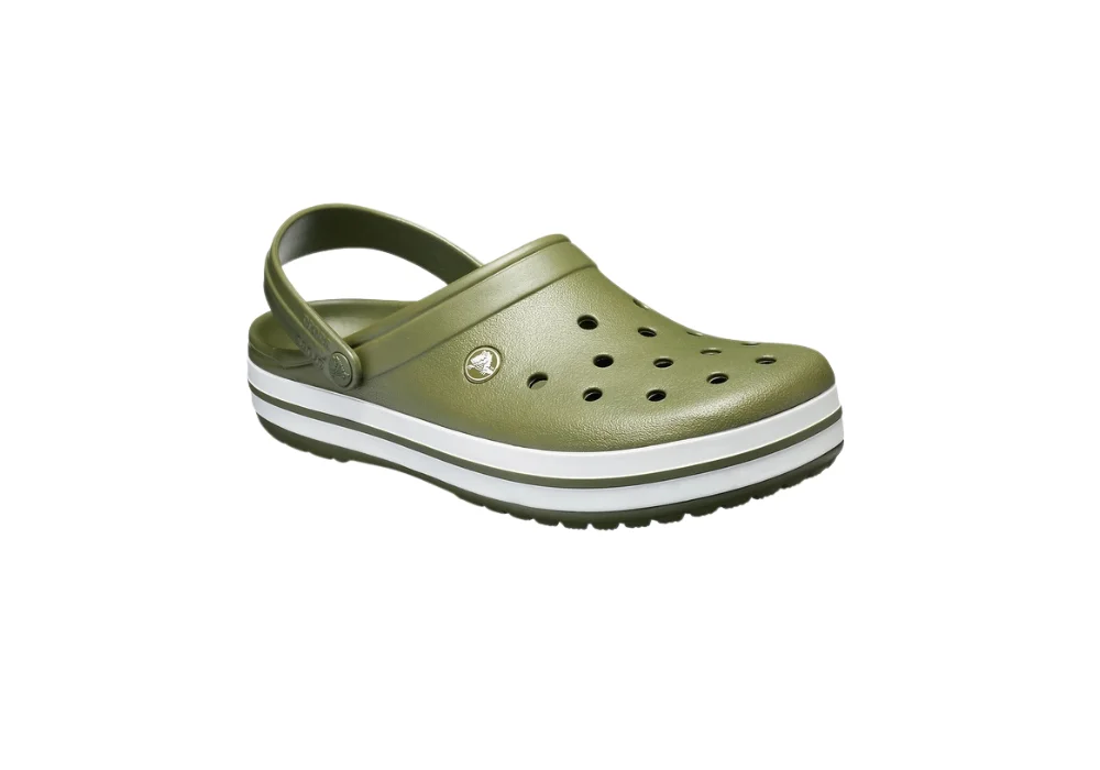 Sabot Clog Crocs Kids Crocband Vert/Militaire