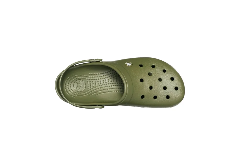 Sabot Clog Crocs Kids Crocband Vert/Militaire