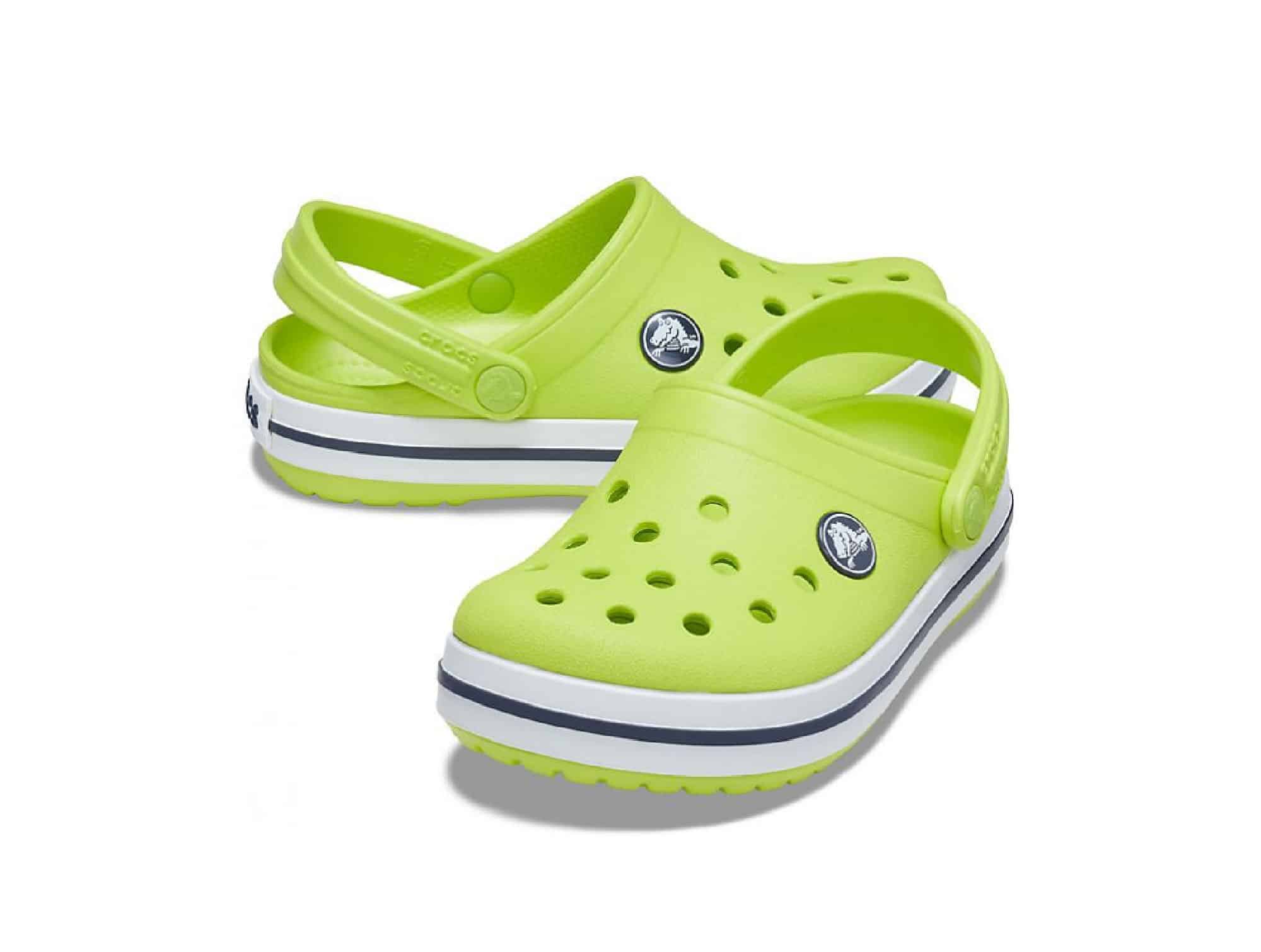 Sabot Crocs Bayaband Clog Kids Vert