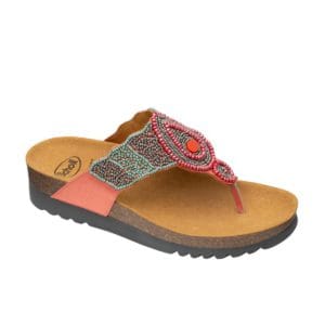 Sandale PANAMA corail/multi