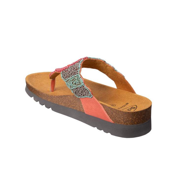 Sandale PANAMA corail/multi