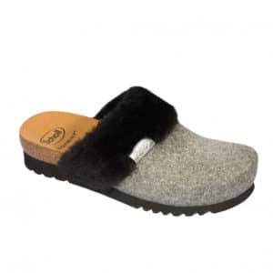 Sabot Jill  Noir/Silver