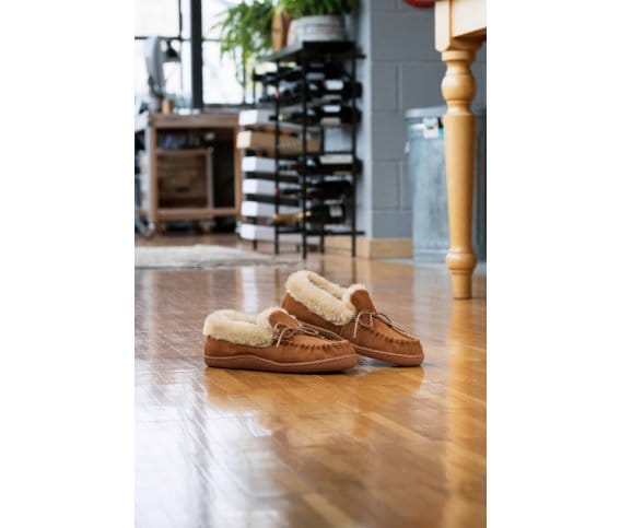Chaussons Panda Tan