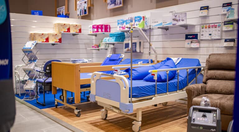 Matériel médical : lit médicalisé chez locamed