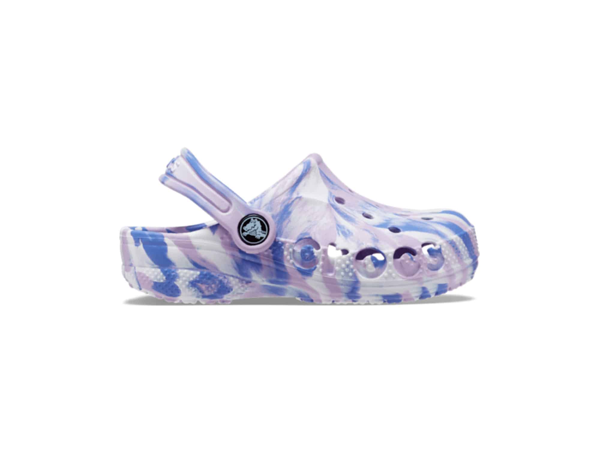 Sabot Crocs Baya Marbled Lavender
