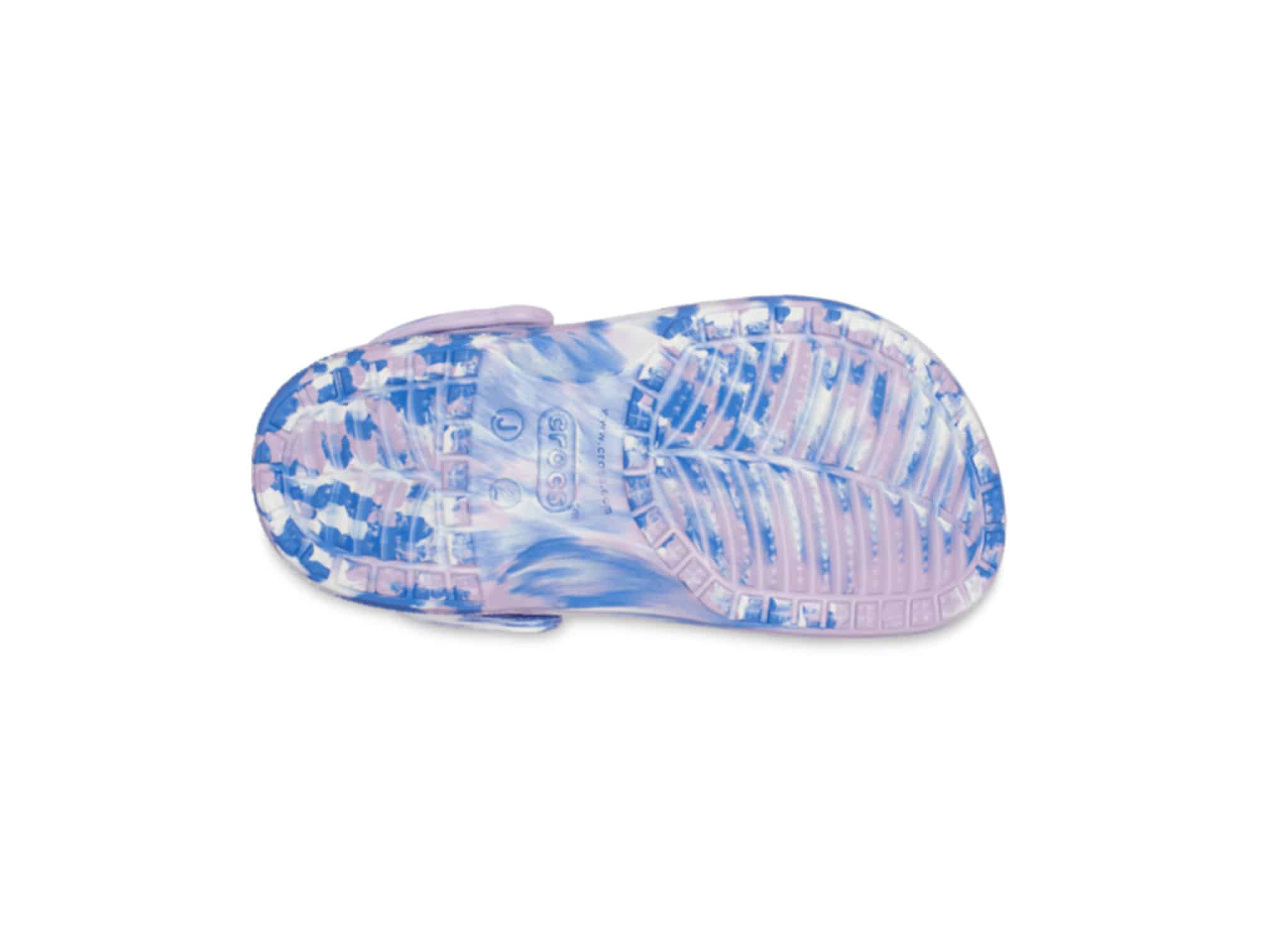 Sabot Crocs Marbled Lavender Multi