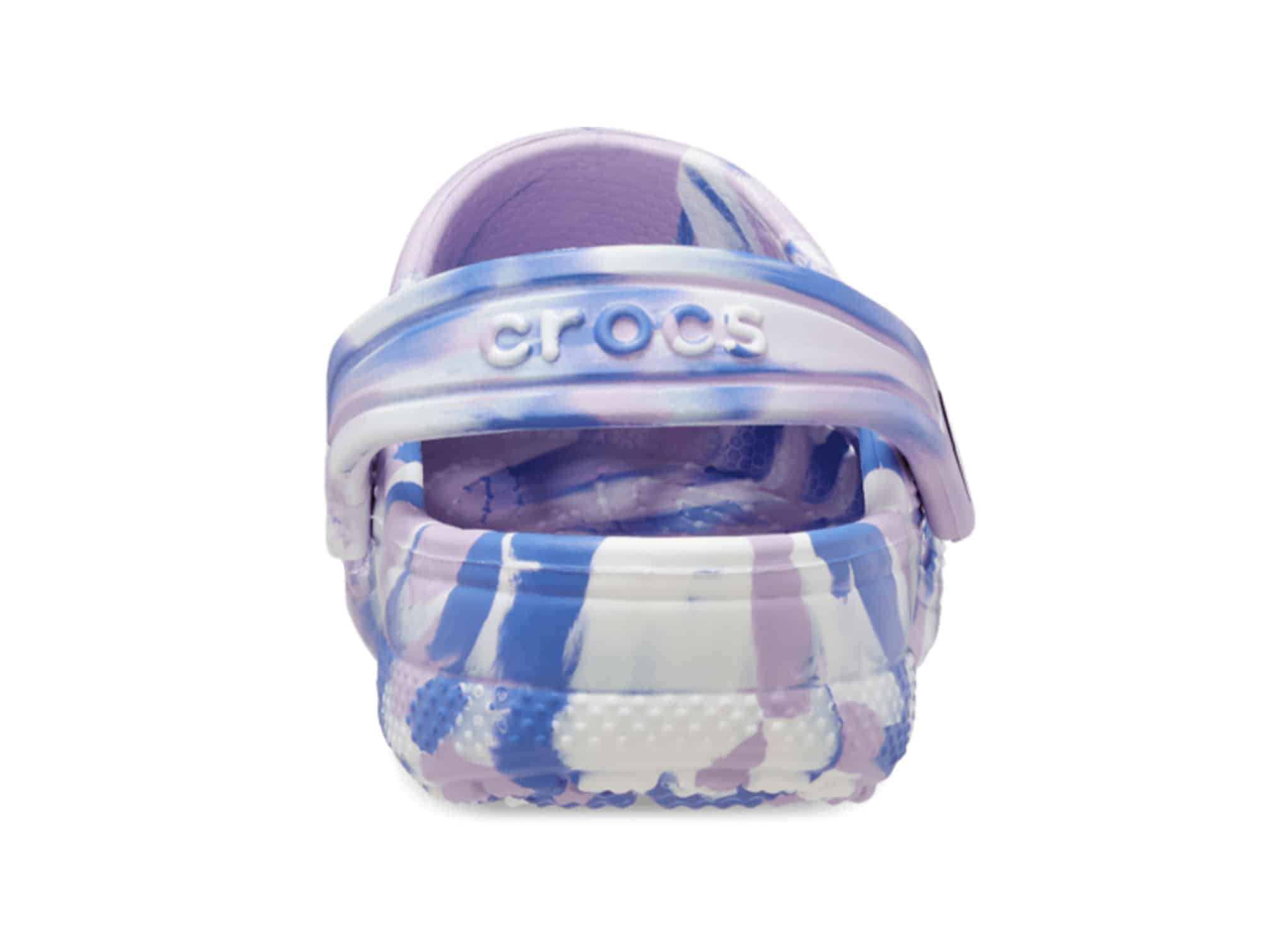 Sabot Crocs Marbled Lavender Multi