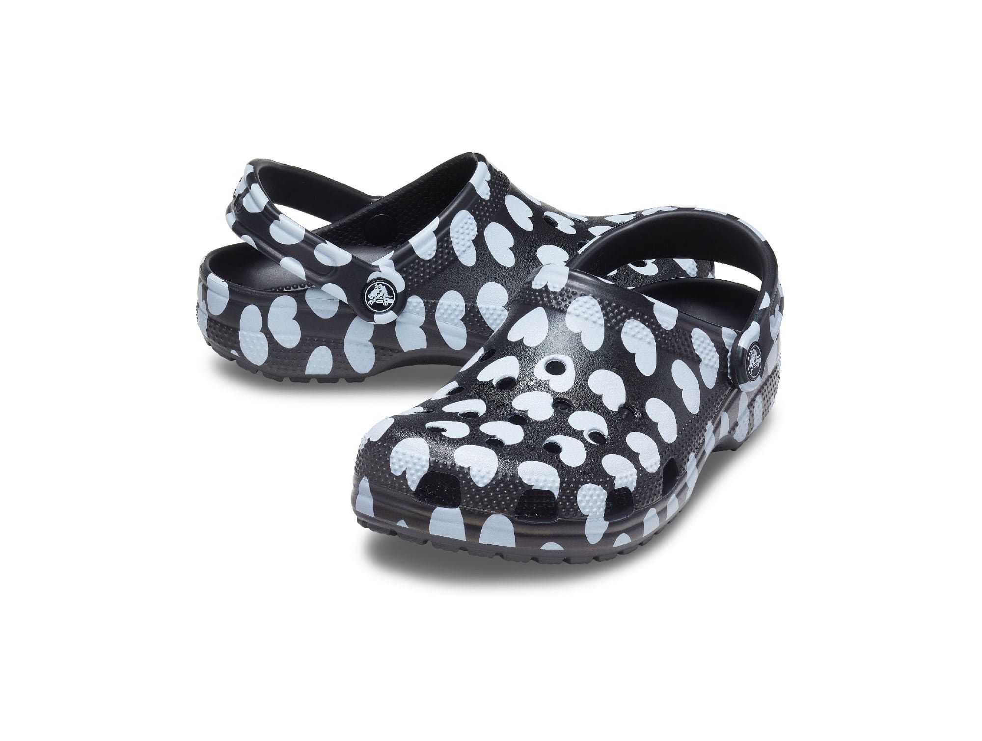 Sabot crocs Baya Noir & Blanc
