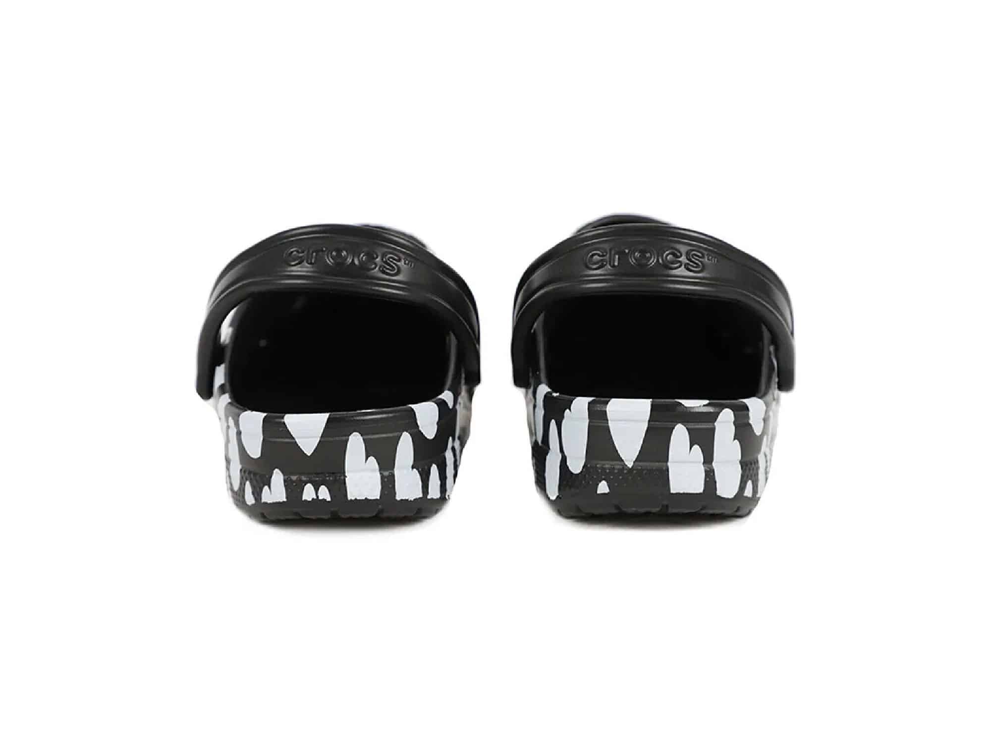Sabot crocs Baya Noir & Blanc
