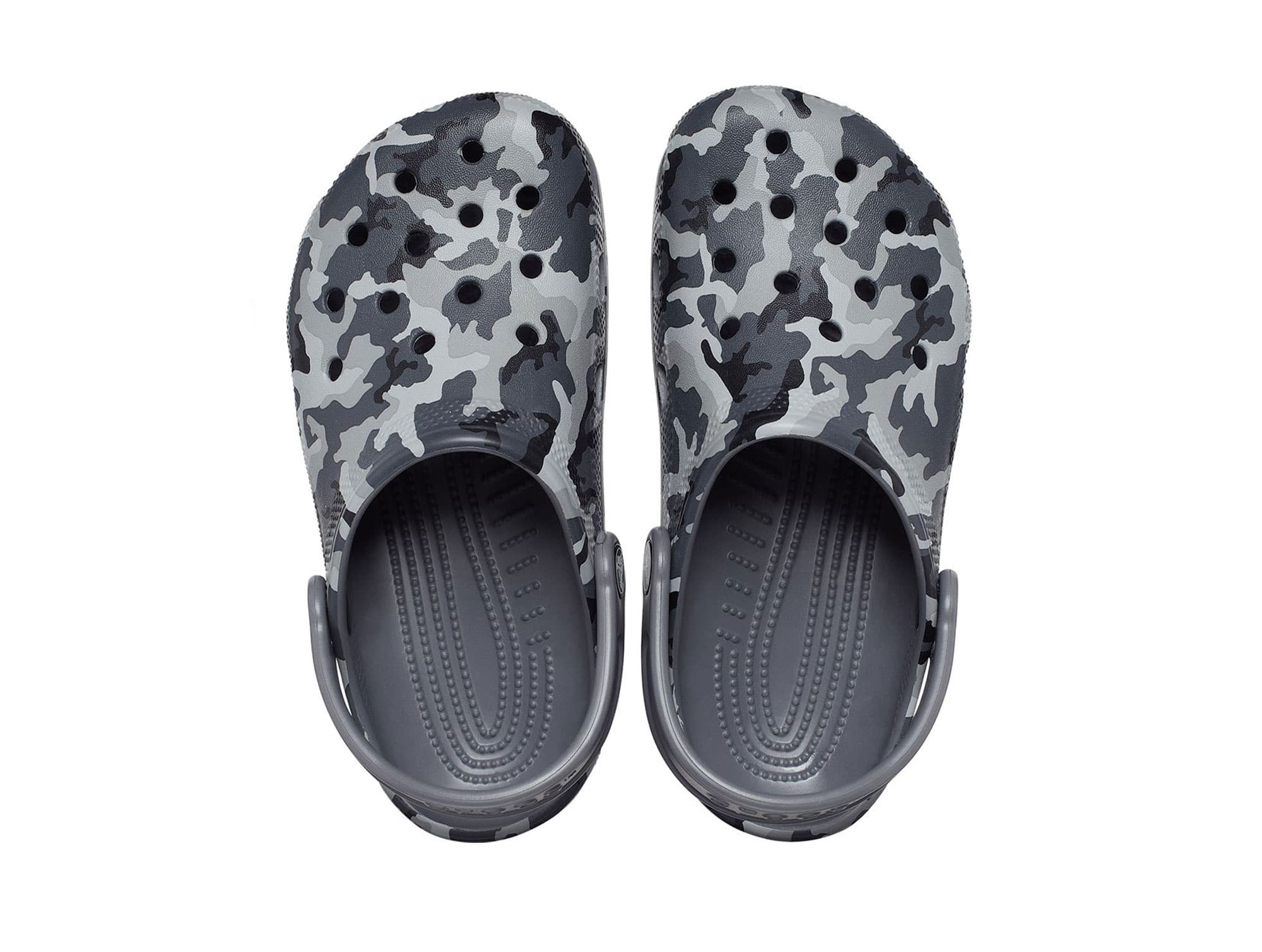 Sabot Crocs Camo Noir Gris