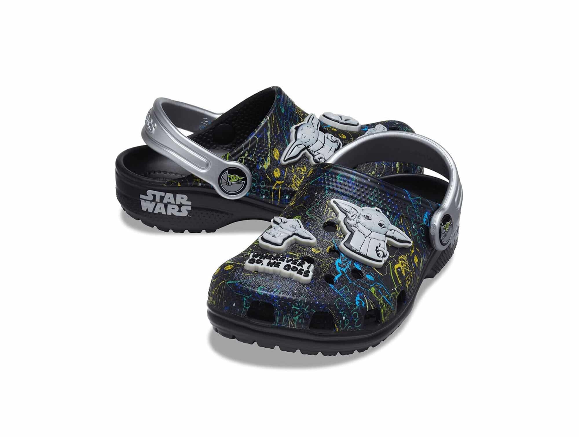 Sabot Crocs Classic Grogu Noir