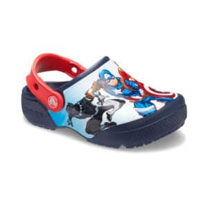 Crocs-FL-Avengers-Patch-Clog-T-Navy