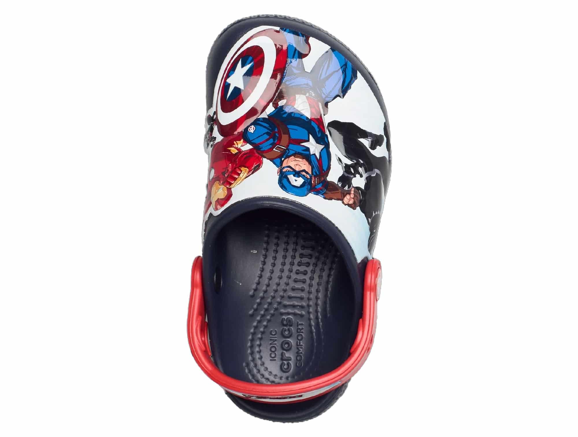 Sabot Crocs Avengers Bleu
