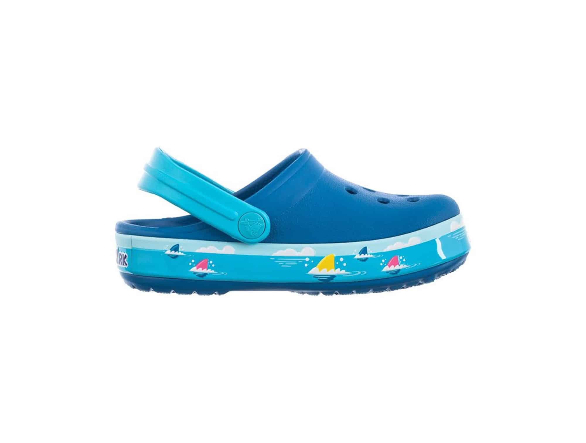 Sabot Crocs BabyShark Bleu