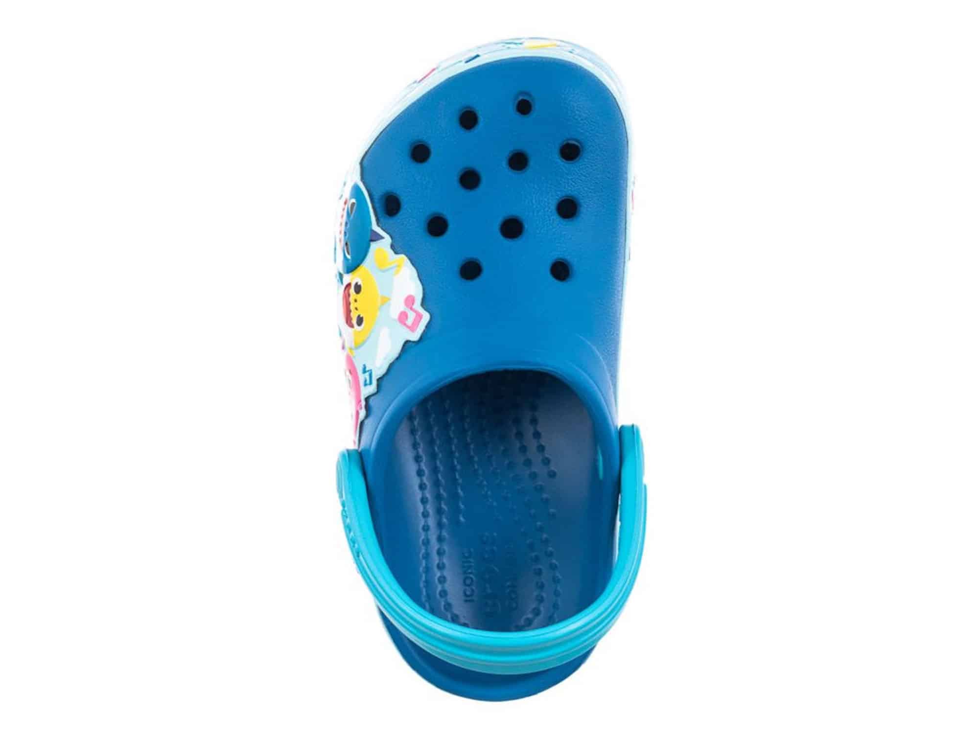 Sabot Crocs BabyShark Bleu