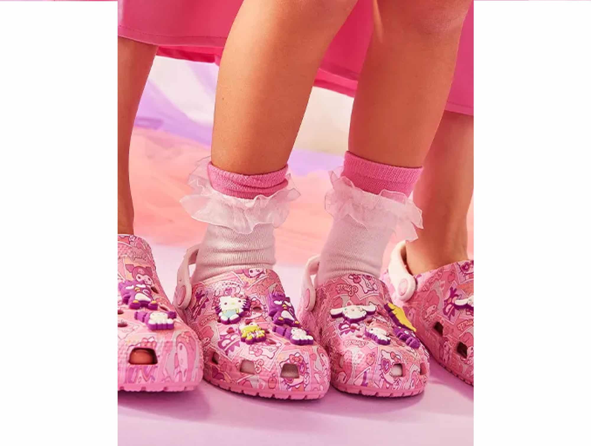 Sabot Crocs Hello Kitty Rose