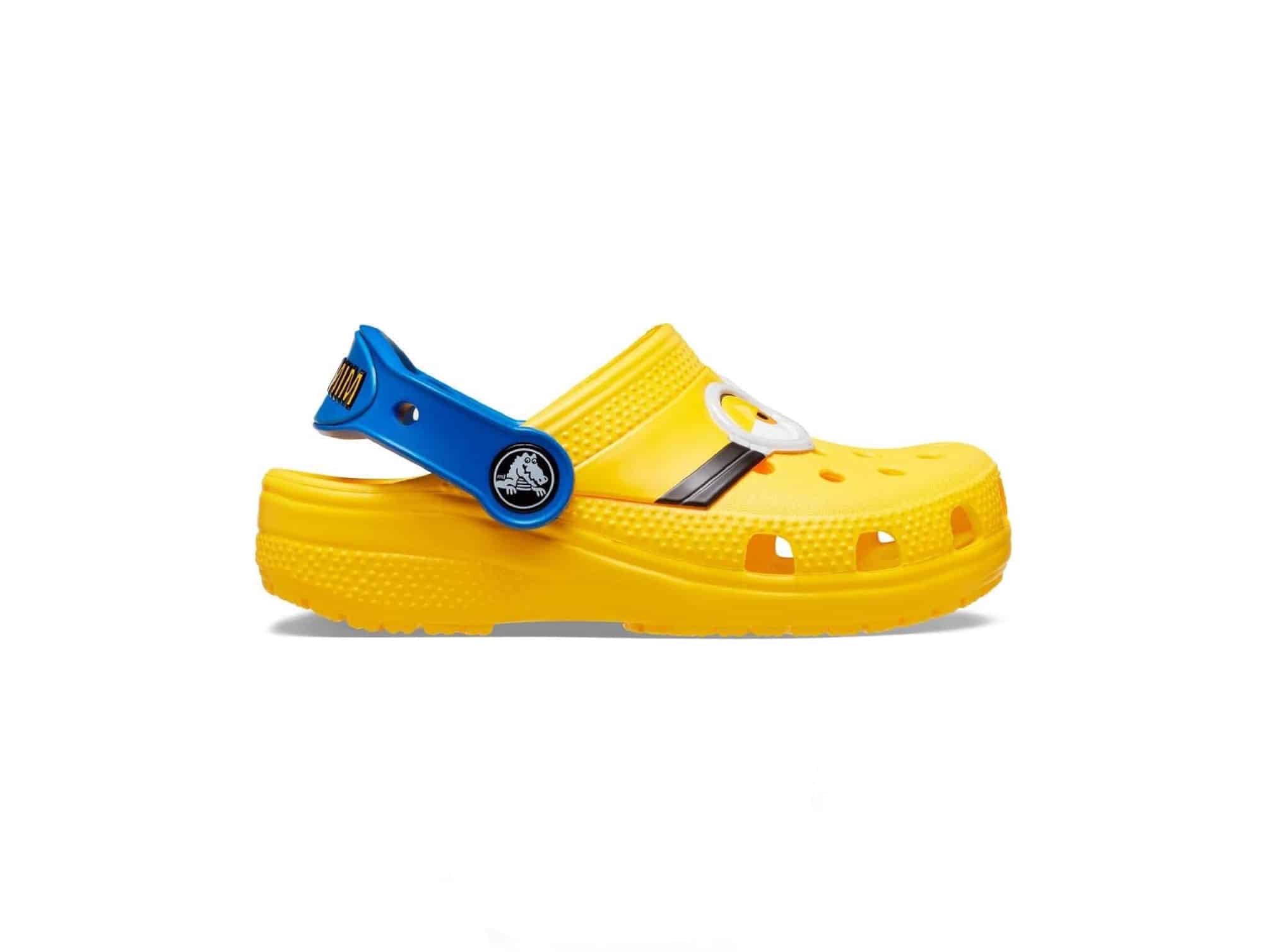 Sabot Crocs Minions Jaune