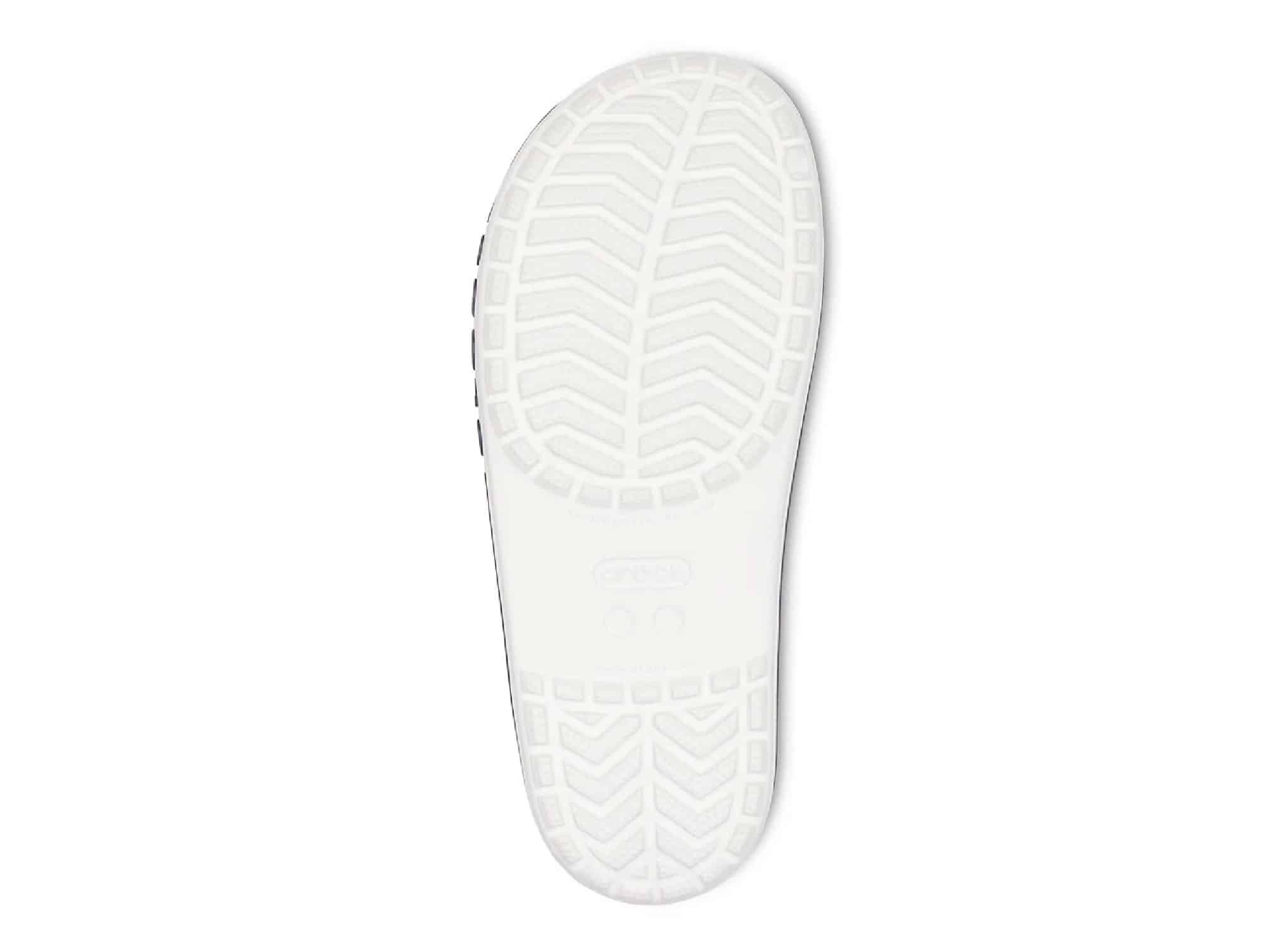 Sandale Crocs Bayaband Slide Blanc/Bleu marine