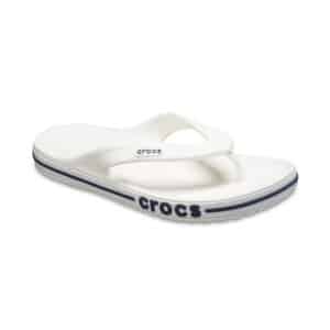 Sandale Crocs Bayaband Flip Blanc/Bleu