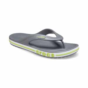 Sandale-Crocs-Bayaband-Flip-Gris&Vert