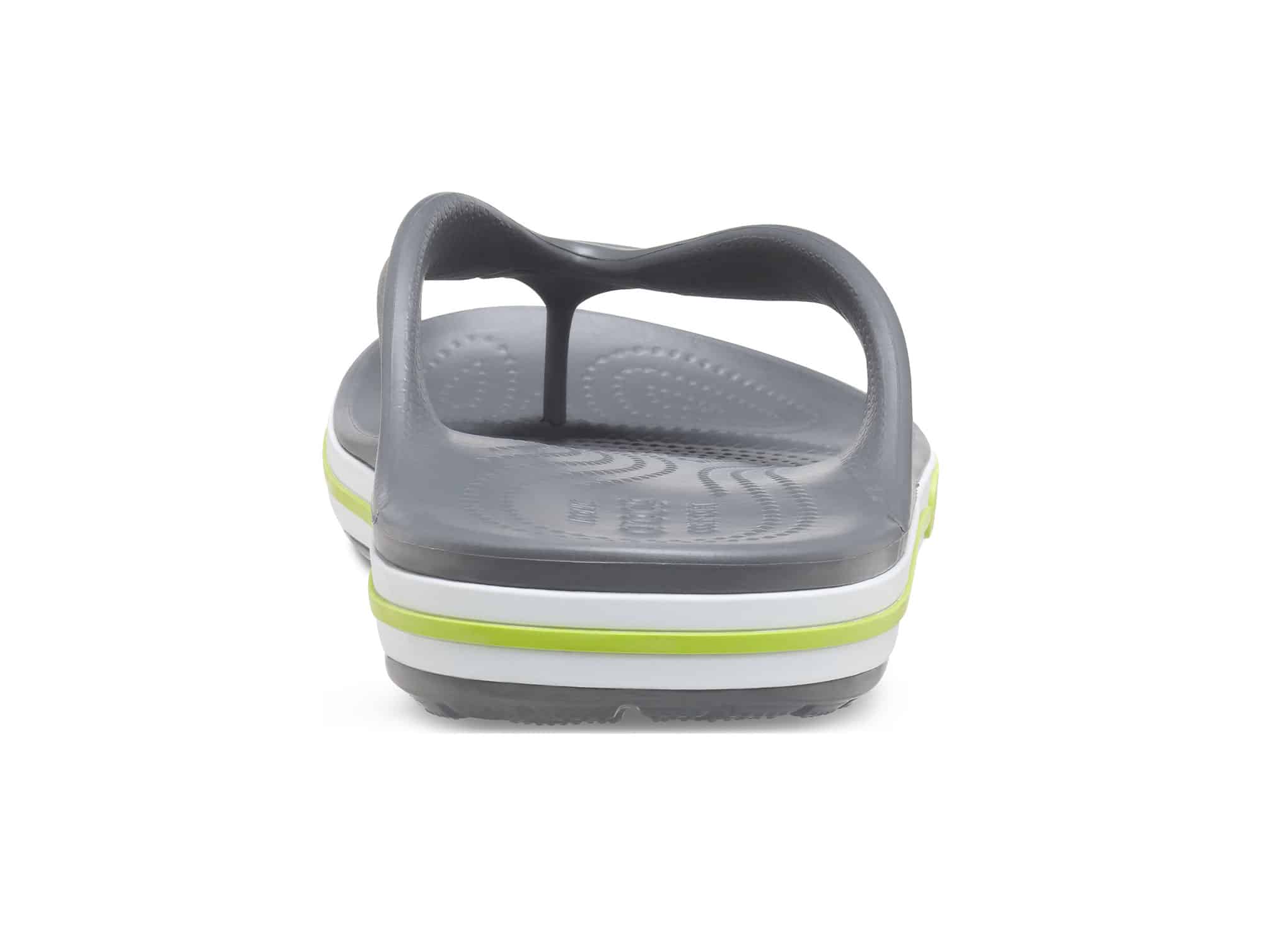 Sandale Crocs Bayaband Flip Gris et Vert