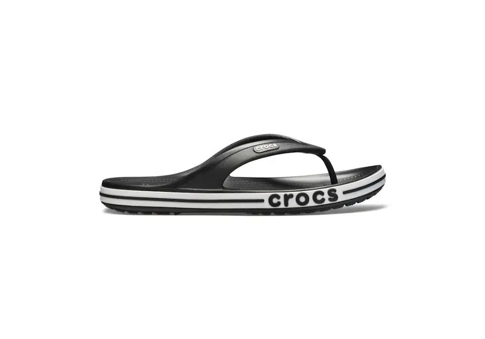 Sandale Crocs Bayaband Flip Noir/Blanc