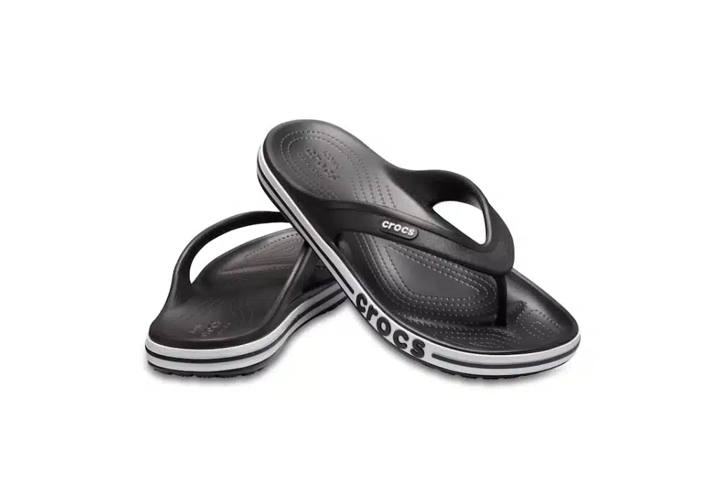 Sandale Crocs Bayaband Flip Noir/Blanc