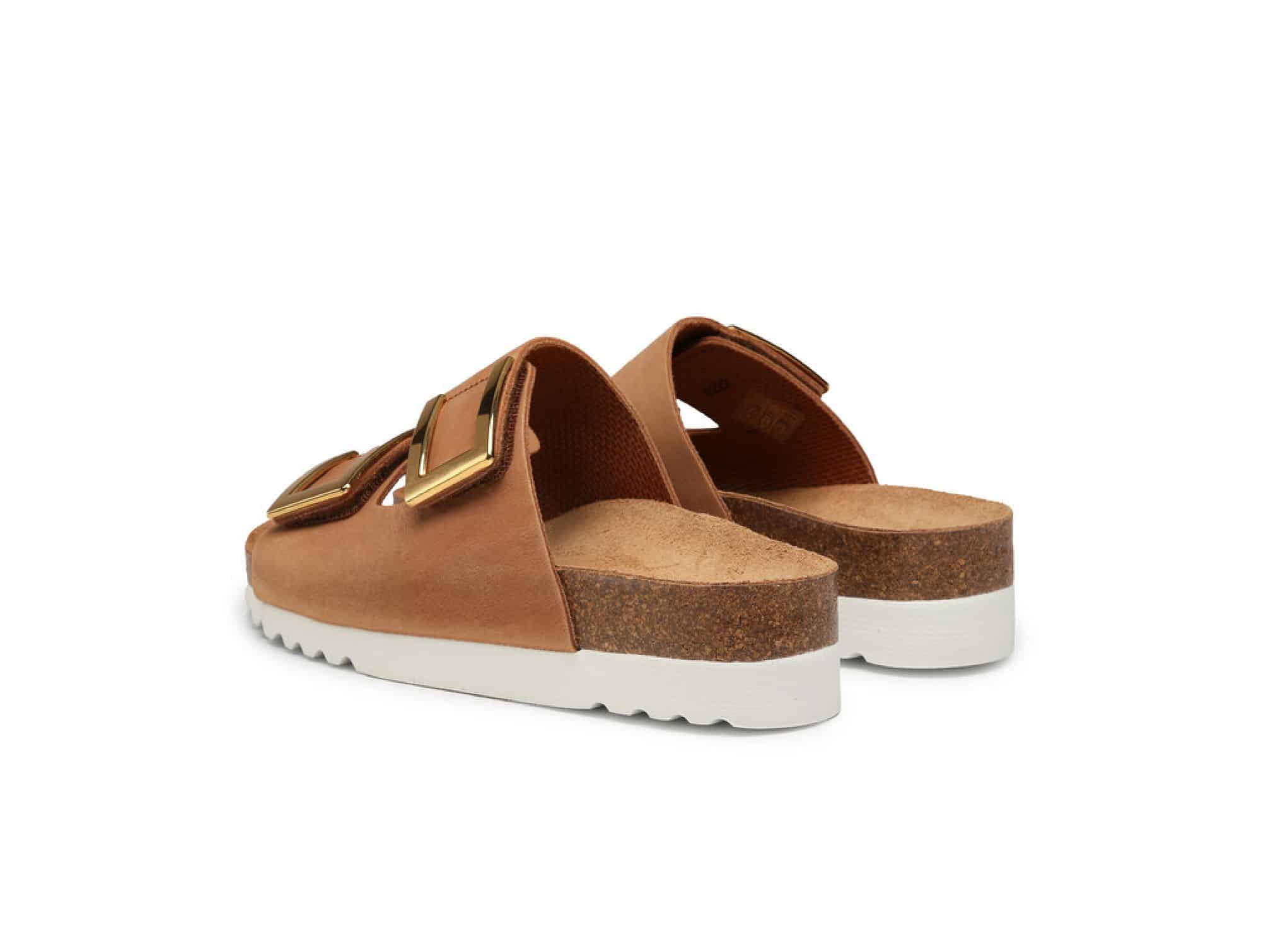 Sandales Monterey 2 Straps Cognac