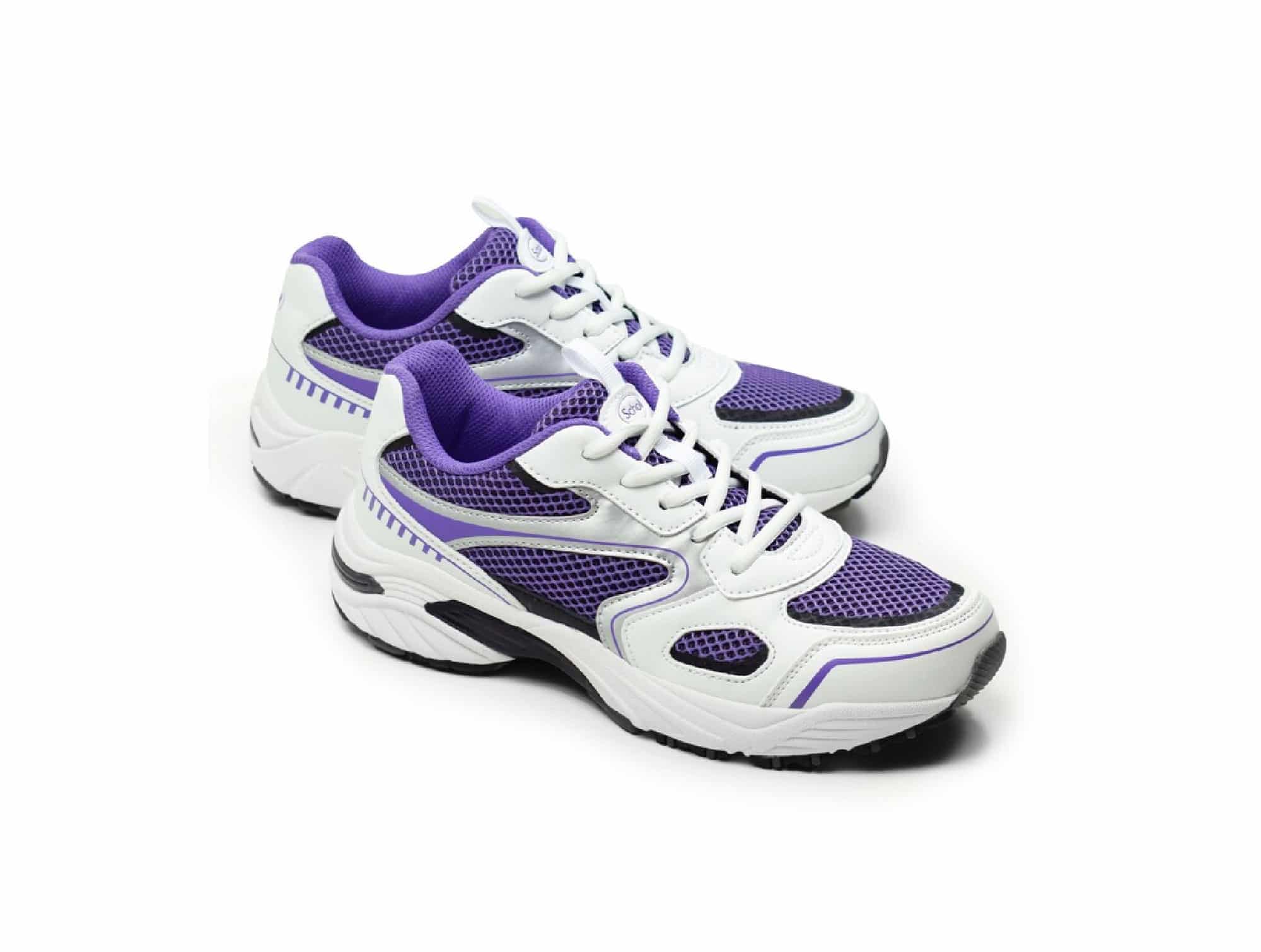 Baskets Sprinter Blanc/Violet