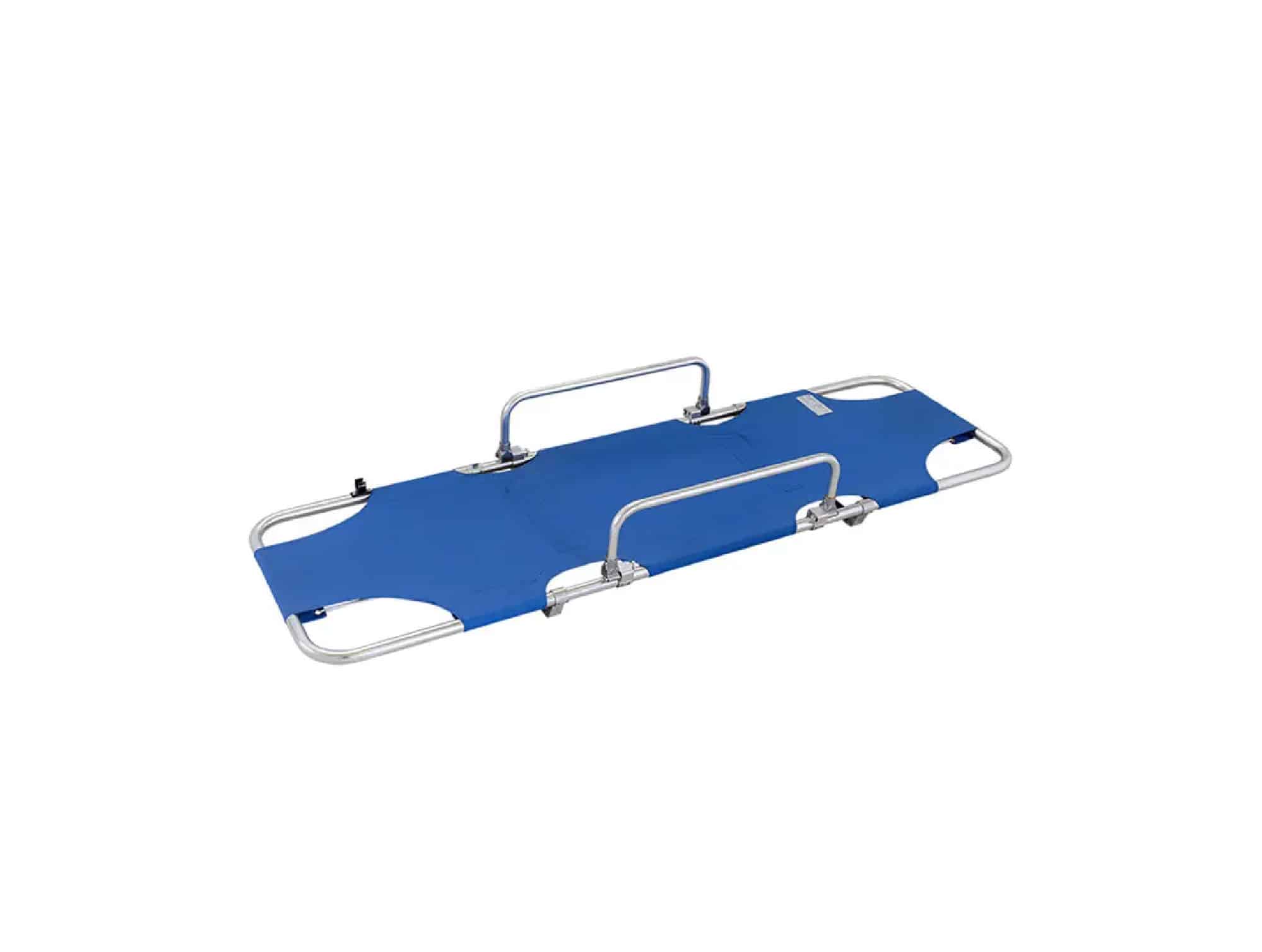 Brancard roulant en aluminium