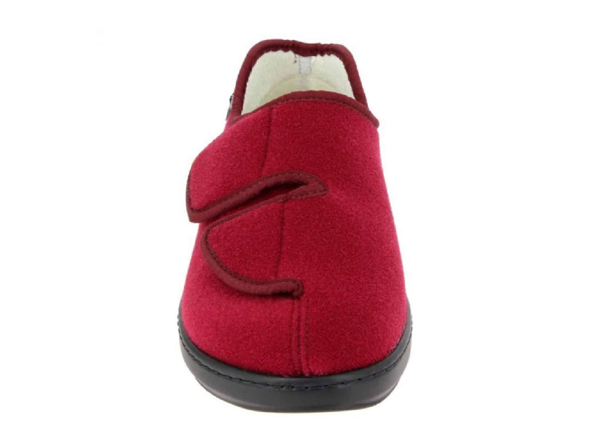 Chausson Athos en tissu avec fermeture velcro
