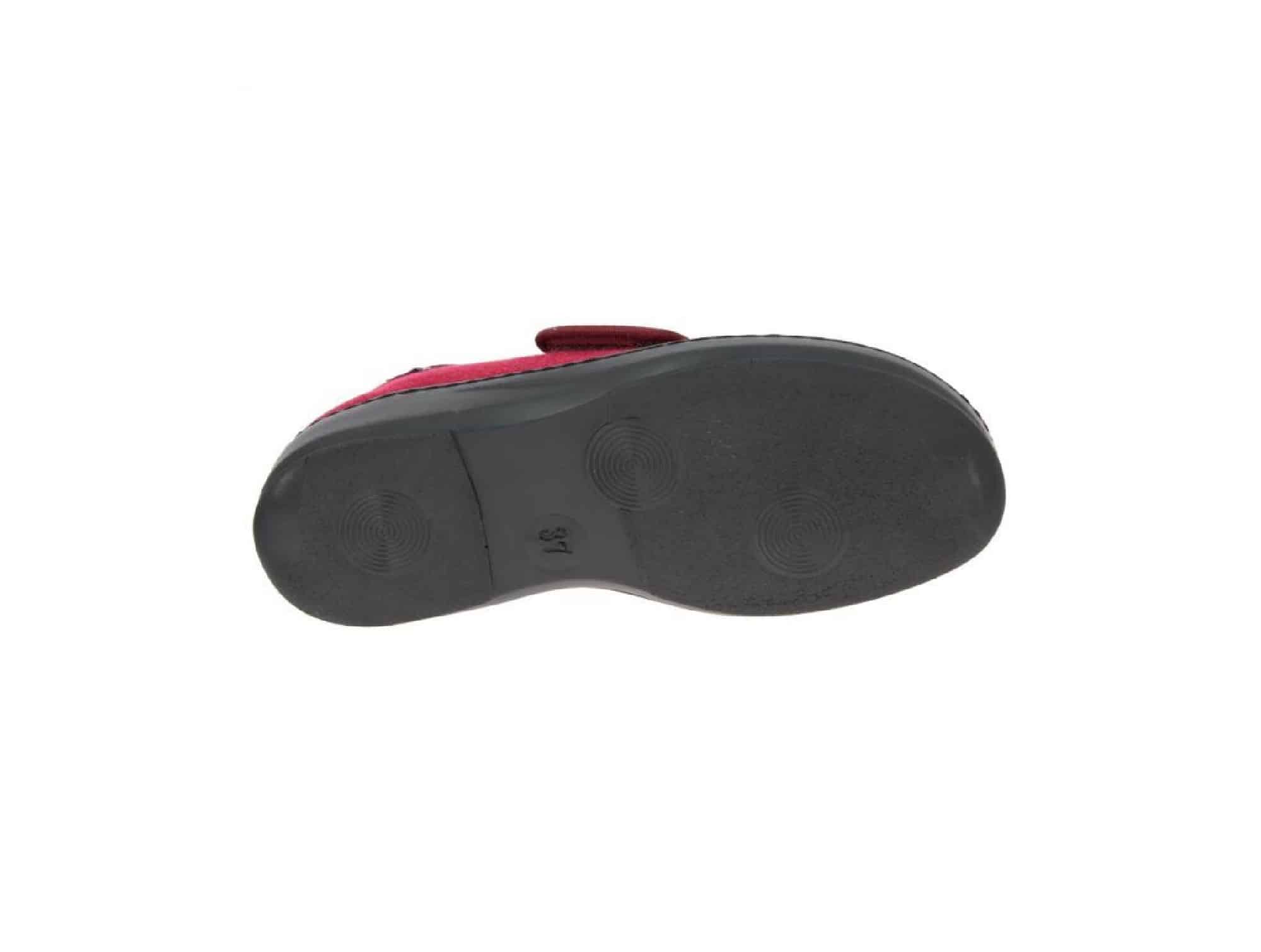 Chausson Athos en tissu avec fermeture velcro