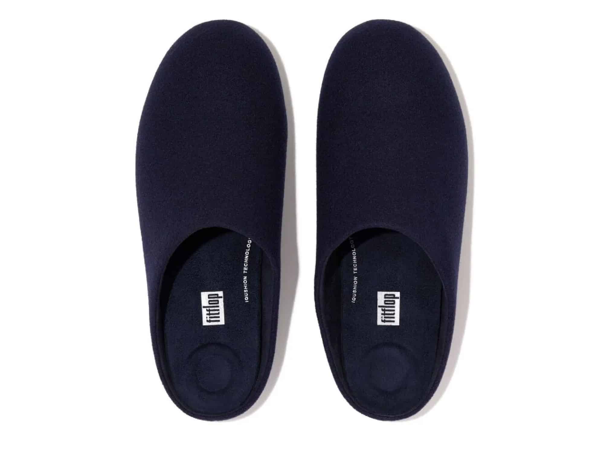 Chausson Felt Slippers Bleu marine