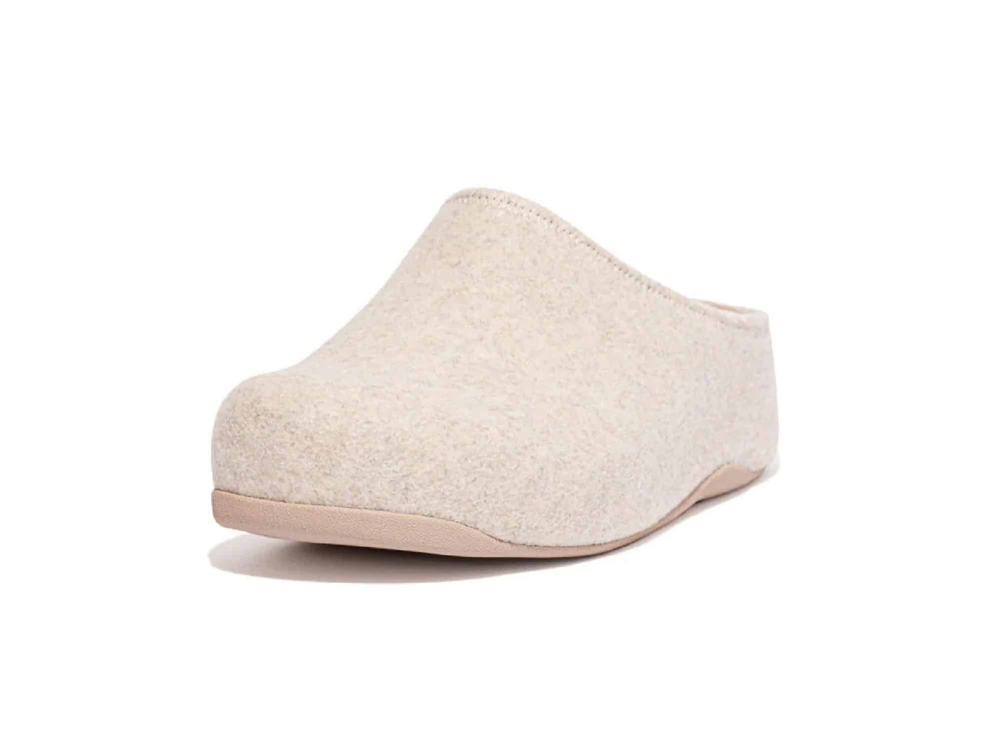 Sabot Shuv Felt Clogs Ivoire