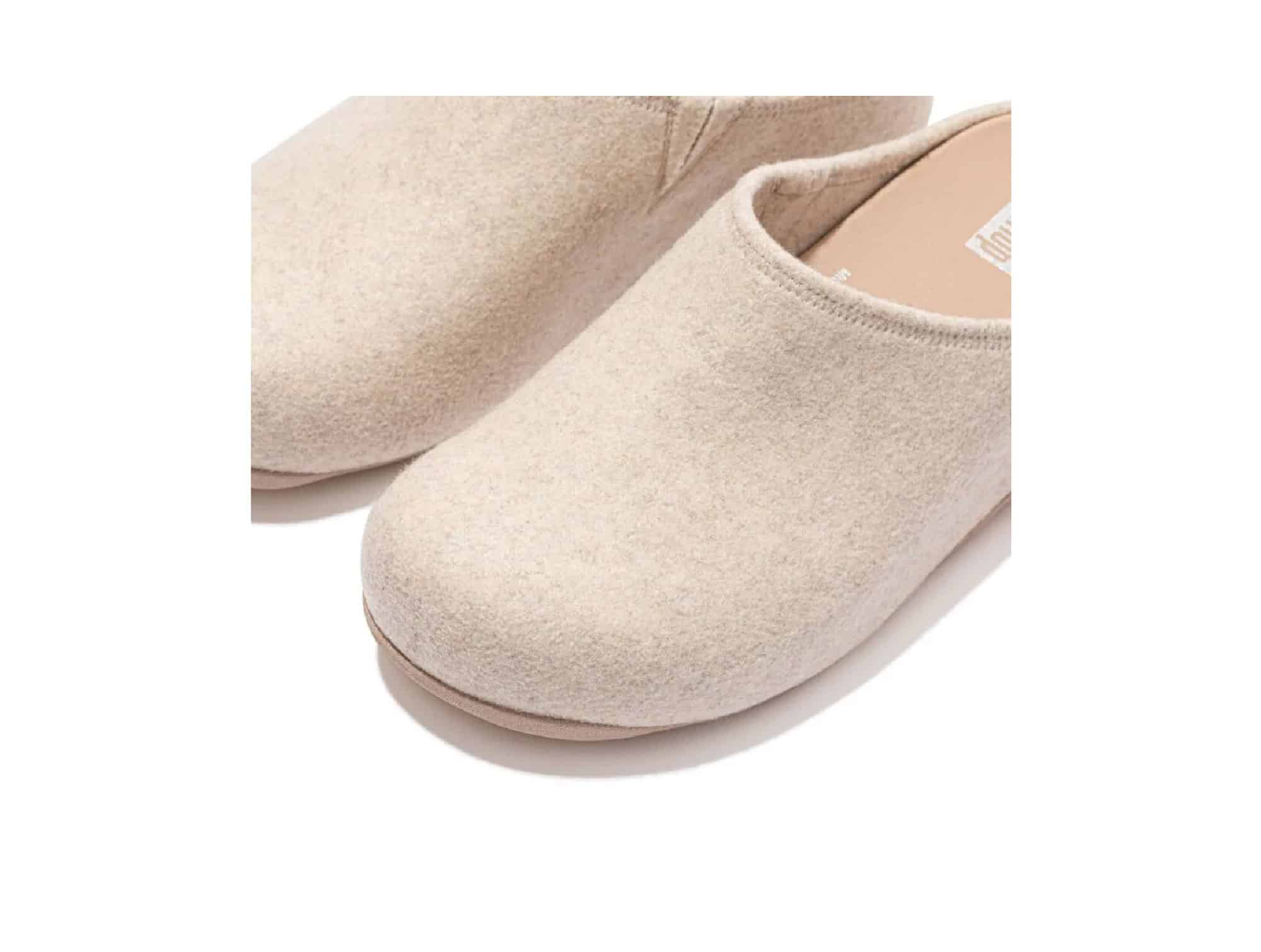 Sabot Shuv Felt Clogs Ivoire