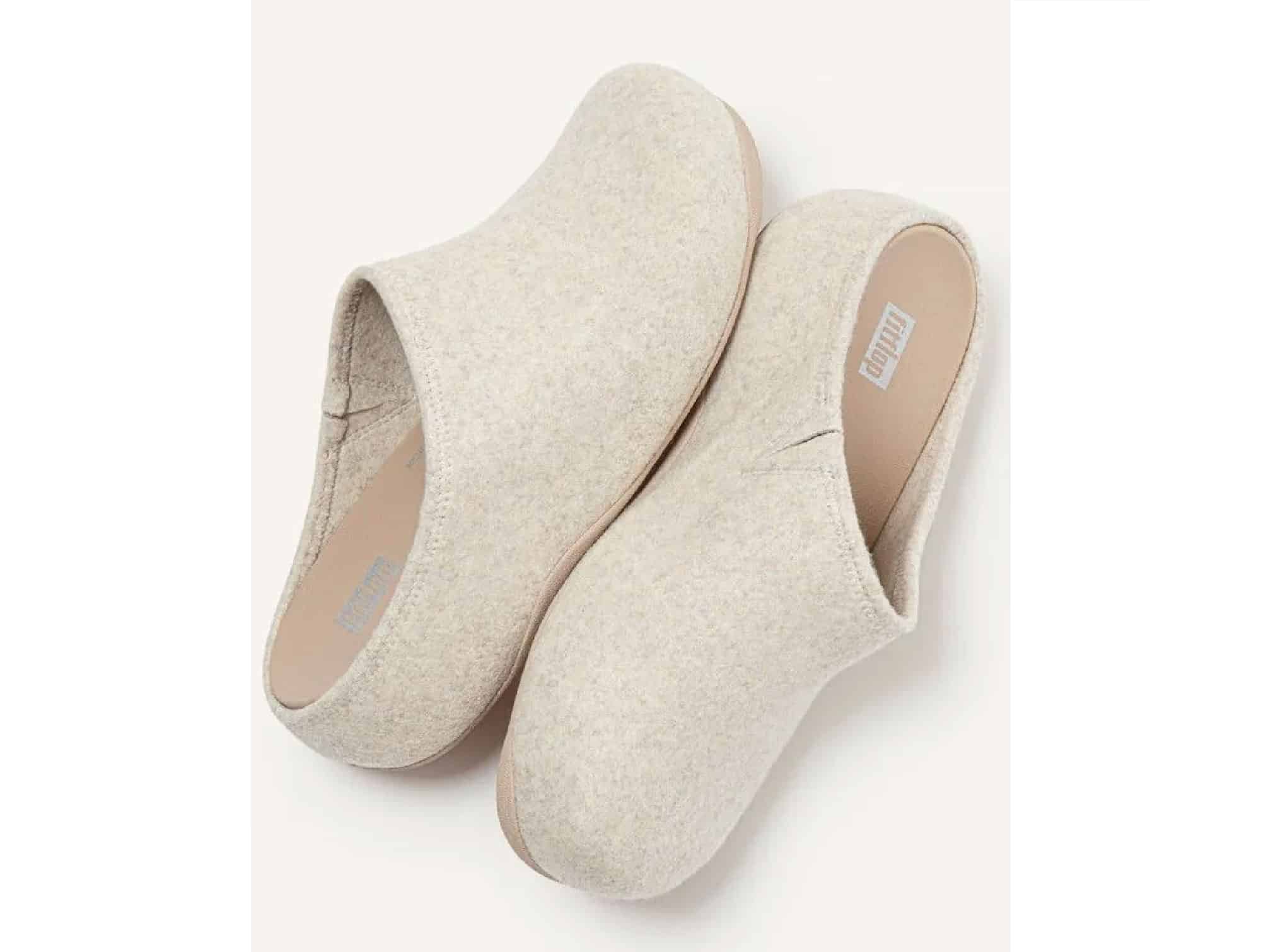 Sabot Shuv Felt Clogs Ivoire