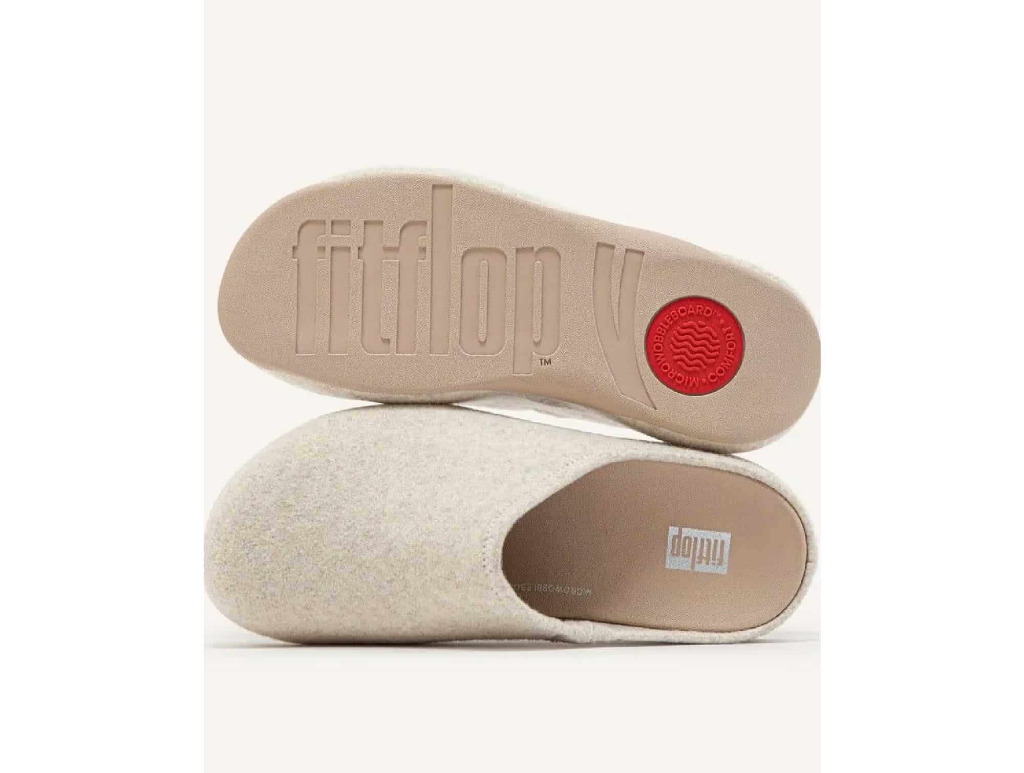 Sabot Shuv Felt Clogs Ivoire